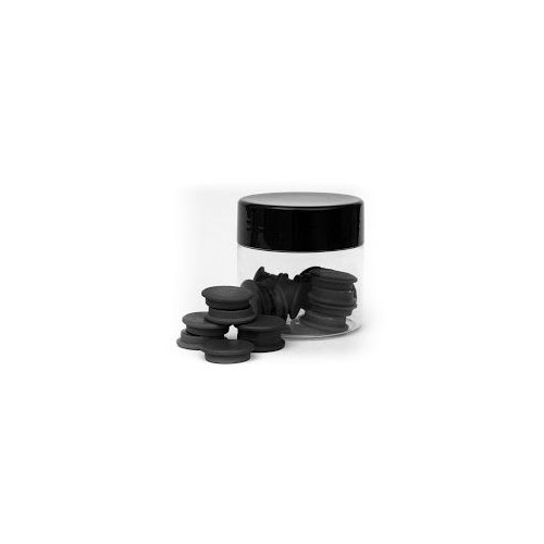 Magnes czarny śr. 20mm Tierra 20 sztuk