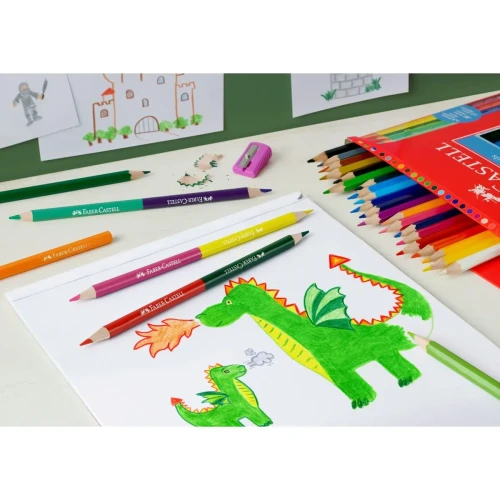 Kredki ołówkowe 24 kol. Faber Castell (110324)