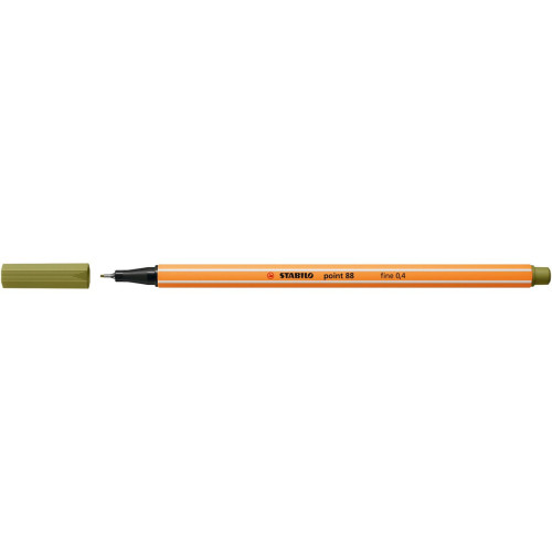 Cienkopis wkład zieleń błotna 0,4mm 1kol. Stabilo (88/37)