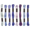 Mulina Craft-Fun Series tonacja fioletowa 8 kol. Titanum (21DT0514-3)