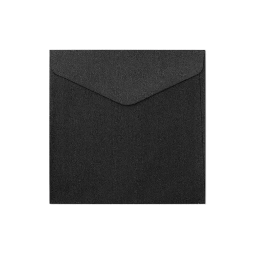Koperta Pearl czarna [mm:] 160x160 Galeria Papieru (280323) 10 sztuk