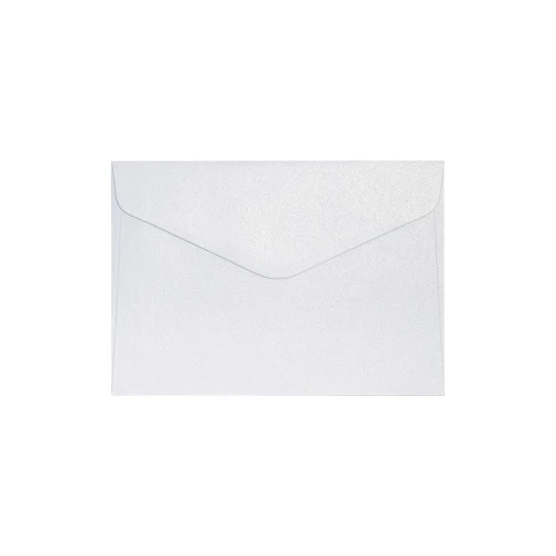 Koperta C6 pearl diamentowa biel k biała Galeria Papieru (280239) 10 sztuk