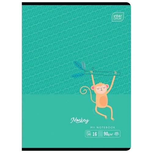 Zeszyt A5 B&B KIDS 16k. 90g linia Interdruk