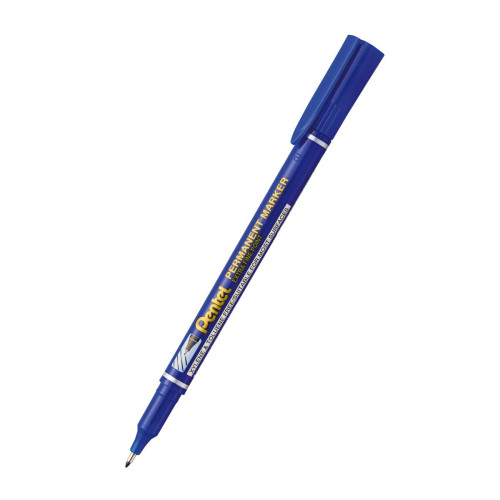 Marker permanentny wkład niebieski 0,6-1,0mm okrągła końcówka Pentel (NF450)