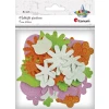 Naklejka (nalepka) Craft-Fun Series kwiaty, motyle, ważki Titanum (21TX-092810)