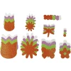 Naklejka (nalepka) Craft-Fun Series kwiaty, motyle, ważki Titanum (21TX-092810)
