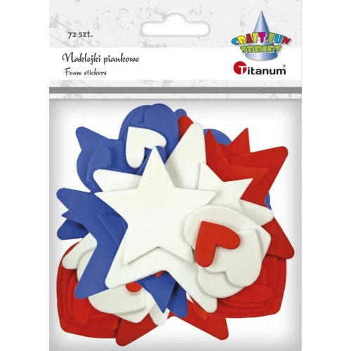 Naklejka (nalepka) Craft-Fun Series piankowe Titanum (21TX-092812)