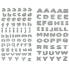 Naklejka (nalepka) Craft-Fun Series alfabet Titanum (21TX-092814S)