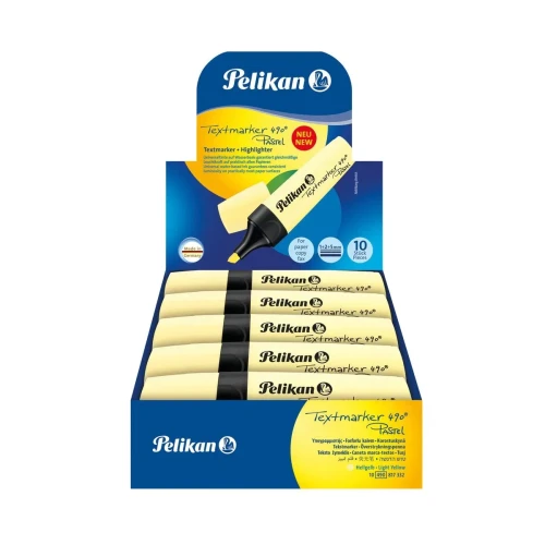 Zakreślacz Textmarker 490 817332 wkład żółty 1,0-5,0mm Pelikan (400193853)
