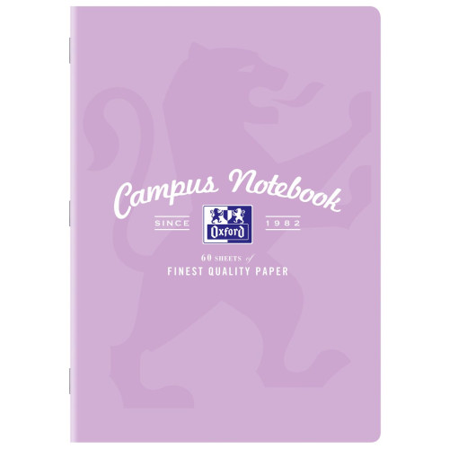 Zeszyt A4 CAMPUS PASTEL 60k. 90g krata [mm:] 207x294 Oxford (400160108)