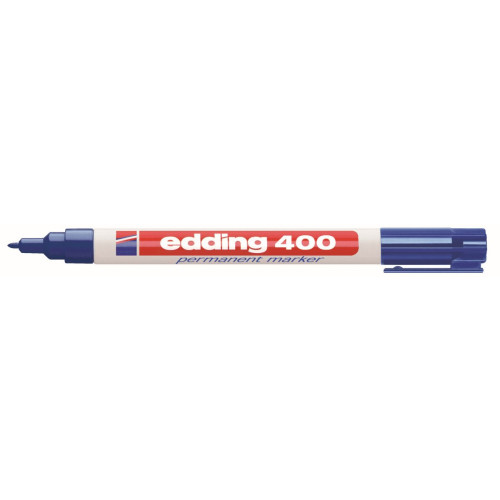 Marker permanentny wkład niebieski 1,0mm okrągła końcówka Edding (ED-400003)