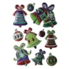Naklejka (nalepka) Craft-Fun Series Boże Narodzenie dzwonki, bombki Titanum (MDM-XMASS BELLS)
