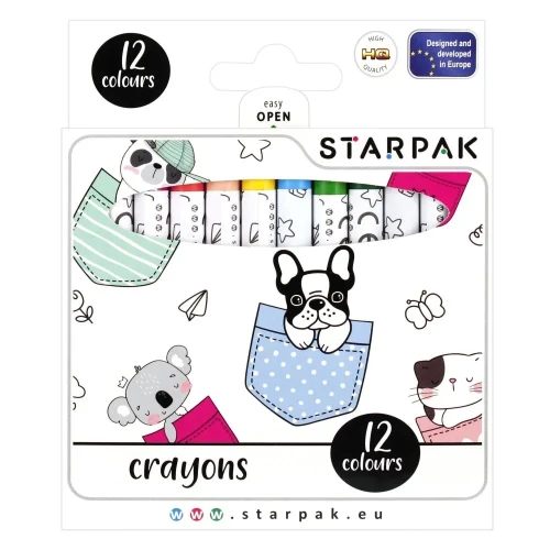 Kredki ołówkowe Minisy Starpak (490945)