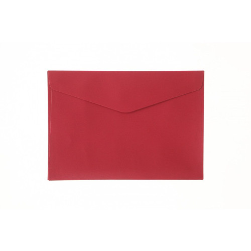 Koperta C5 pearl czerwony k czerwona Galeria Papieru (280638) 10 sztuk