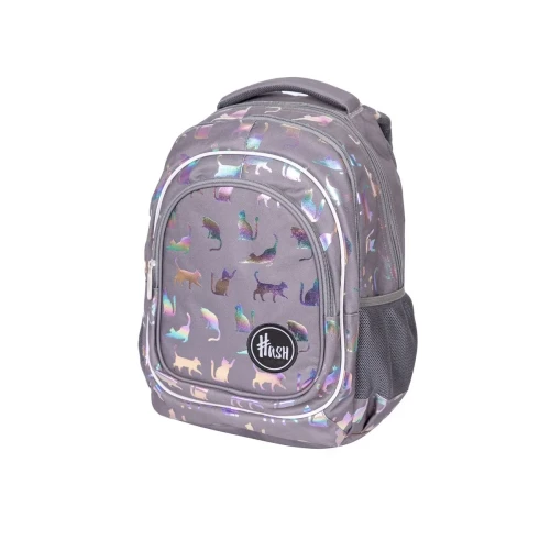Plecak Holo effect ultraviolet cats Head (502022130)