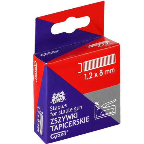 Zszywki GR-T01 do zszywacza tapicerskiego/takera 1,2 1000 szt Grand (110-1705)