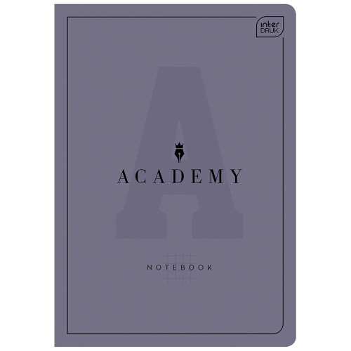 Zeszyt A5 ACADEMY 32k. 90g krata Interdruk (5902277316295)