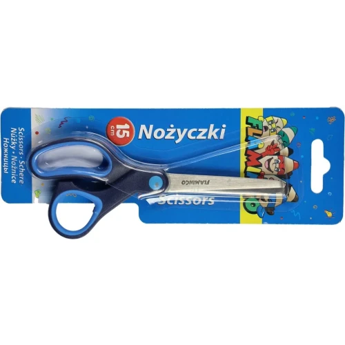 Nożyczki 15cm Flamingo