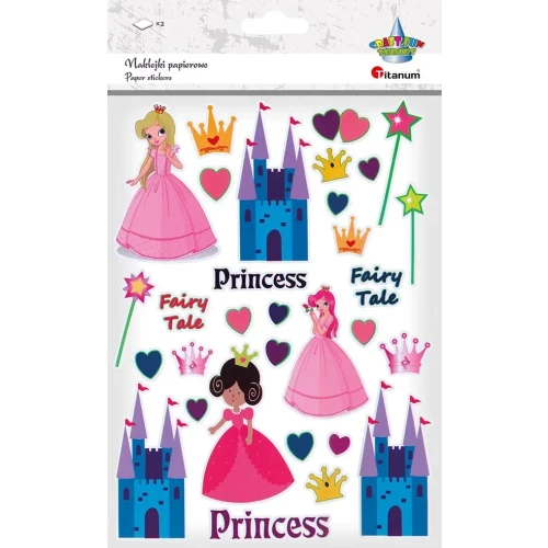 Naklejka (nalepka) Craft-Fun Series Princess Titanum