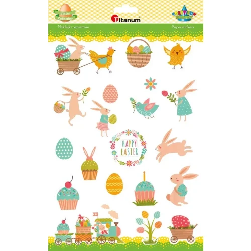 Naklejka (nalepka) Craft-Fun Series Happy Easter Titanum