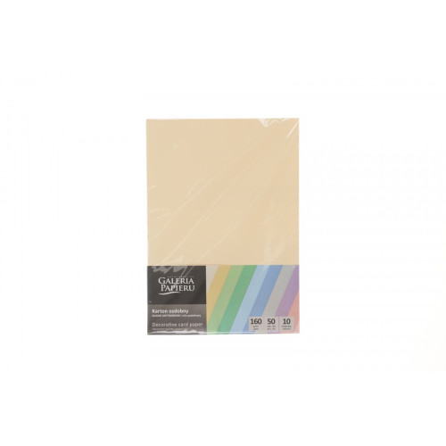 Papier ozdobny (wizytówkowy) A4 gładki mix mix 160g Galeria Papieru (5903069013606)