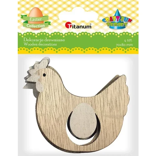 Ozdoba drewniana Craft-Fun Series Kura Titanum (22BR1003)