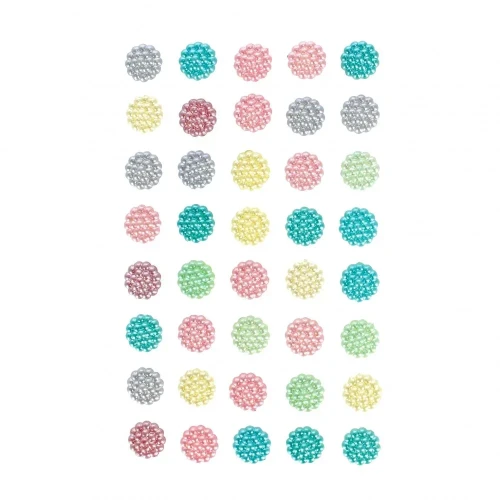 Kryształki Samoprzylepne Perełki mix Craft With Fun (501483)