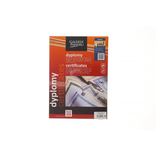 Dyplom A4 piwonie 190g Galeria Papieru (210919)