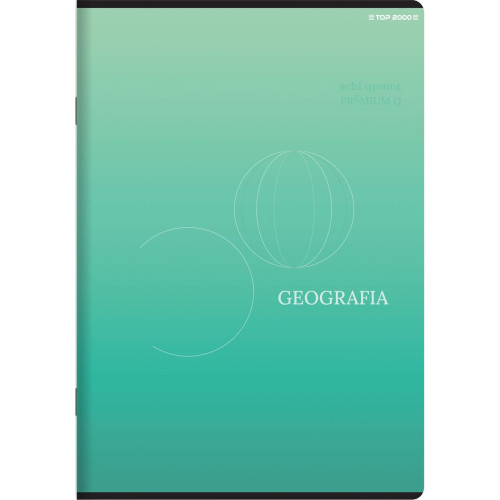 Zeszyt A5 geografia mix 60k. 70g krata Top 2000 (400168980)