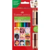 Kredki ołówkowe Children of the world 12+3 kol. Faber Castell (511514 FC)