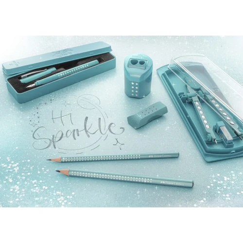 Ołówek Jumbo Sparkle metallic Ocean B Faber Castell (111662 FC)