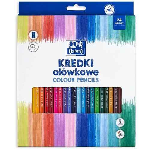 Kredki ołówkowe 24 kol. Oxford (400174525)
