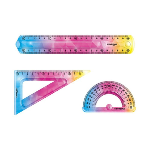 Komplet geometryczny 3 el. Keyroad (KR972278)