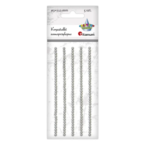Kryształki Craft-Fun Series 8x35 szt perłowy Titanum (23mH03108)