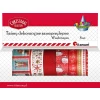 Taśma ozdobna Craft-Fun Series XMAS Washi tape mix Titanum (23RL0103-3)