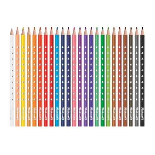 Kredki ołówkowe Silverino 700665 24 kol. Pelikan (100401598)