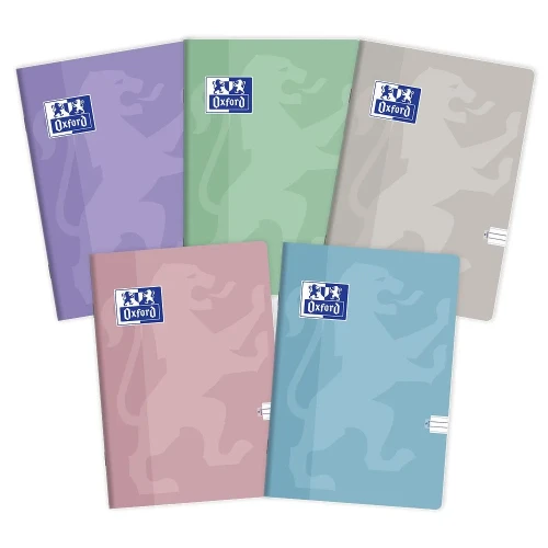 Zeszyt A5 TOUCH PASTEL 16k. 90g linia podwójna Oxford (400175311)