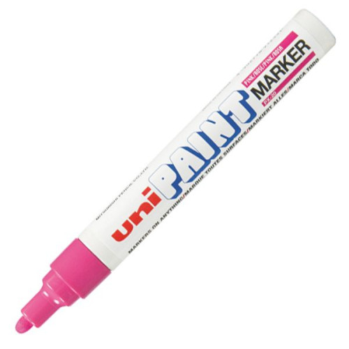 Marker olejowy wkład różowy 2,2-2,8mm okrągła końcówka Uni (PX-20)