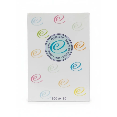 Papier kolorowy A4 niebieska 500k. 80g