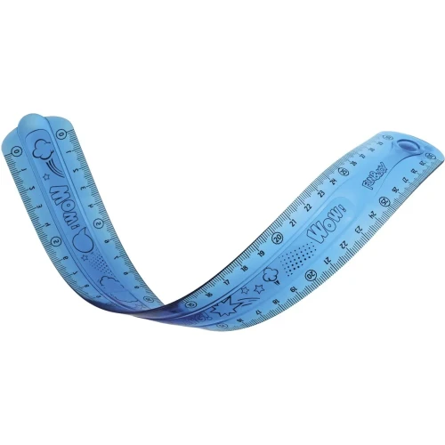 Linijka PVC PCW 30cm Fun&Joy (FJ971665)
