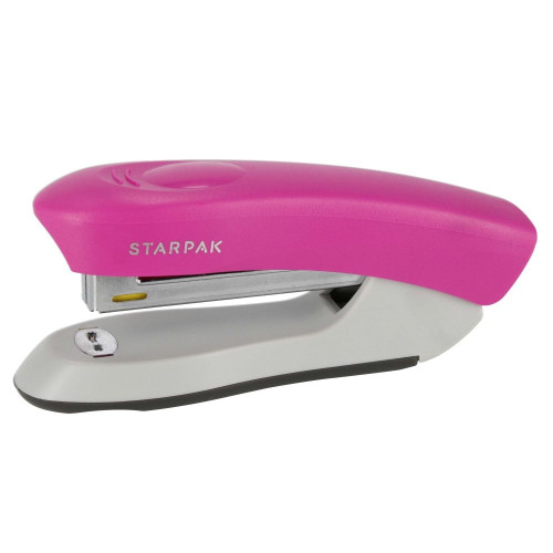 Zszywacz różowy 12k (521069) Starpak