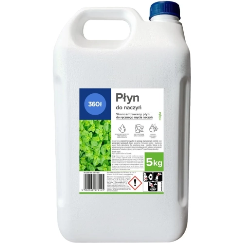 Płyn do naczyń premium mięta 5000ml 360 Pro