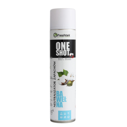 Odświeżacz powietrza bawełna 600ml One Shot
