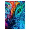 Zestaw kreatywny Diamentowa mozaika 30x40cm Pawie pióro Flamingo Line (TE1376-02)