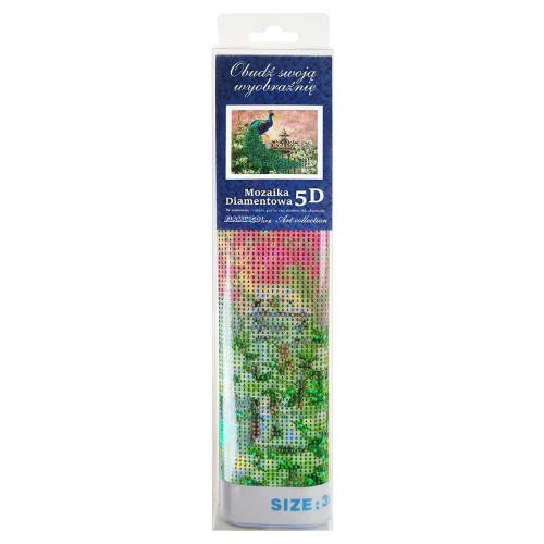 Zestaw kreatywny Diamentowa mozaika 30x40cm Paw Flamingo Line (TGD72712)