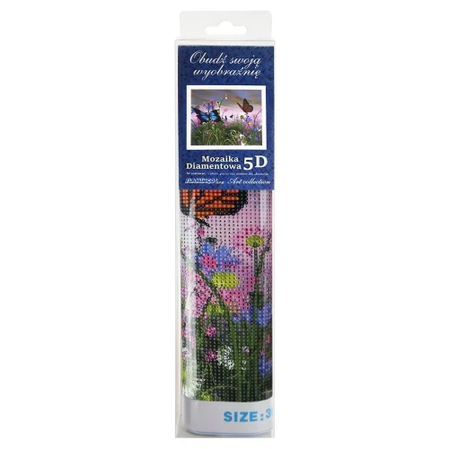 Zestaw kreatywny Diamentowa mozaika 30x40cm Motyle Flamingo Line (TMR12041)