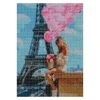 Zestaw kreatywny Diamentowa mozaika 30x40cm Wieża Eiffla Flamingo Line (TSGK74715)