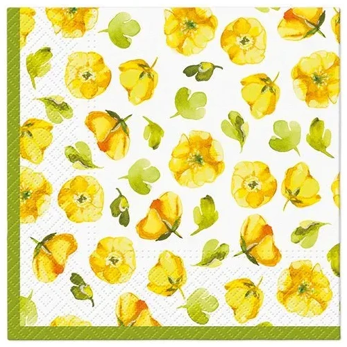 Serwetki Lunch Floral Glow mix nadruk bibuła [mm:] 330x330 Paw (SDL142700)
