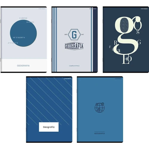Zeszyt A5 geografia 60k. 70g krata Top 2000 (400183679)