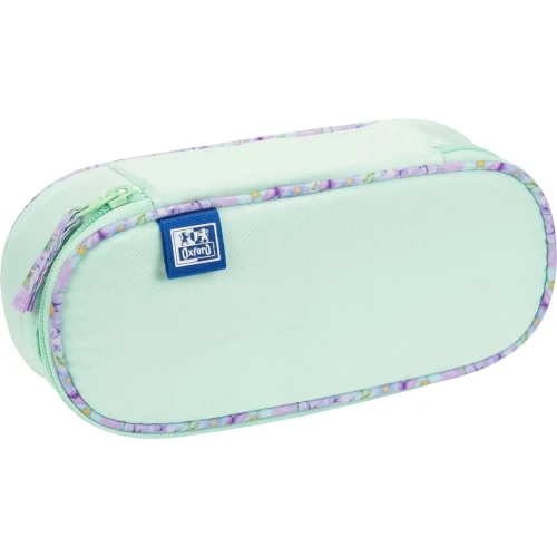 Piórnik flowers zielony Oxford (400182135)